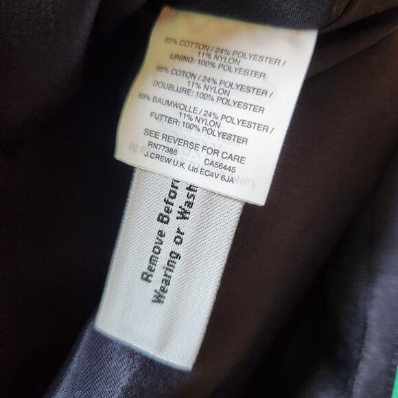 J Crew A-Line Vineyard‎ Jacquard Green/Blue Sheath Dress size 8 - Picture 11 of 11